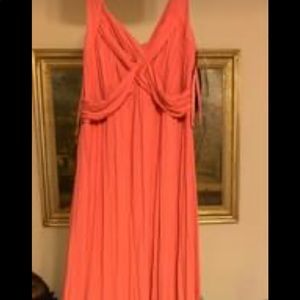NY & Company Pink Maxi Dress size Medium